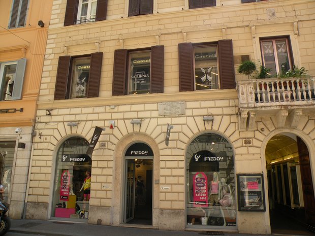  James Joyce a vécu dans cet immeuble d'août à décembre 1906